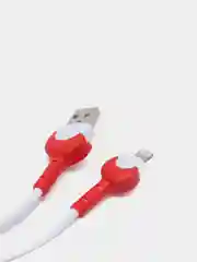 Красный кабель зарядный Lightning для Apple iPhone, 70 см