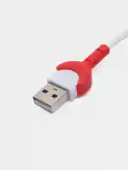 Красный кабель зарядный Lightning для Apple iPhone, 70 см