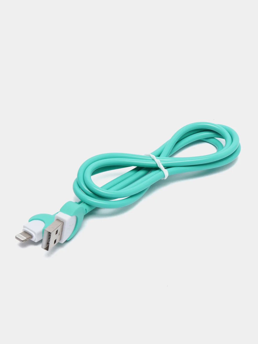 Красный кабель зарядный Lightning для Apple iPhone, 70 см