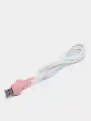 Розовый кабель зарядный Type-C, 70 см