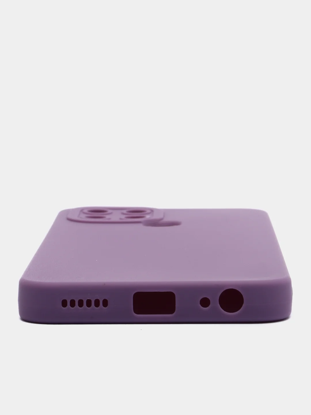 Фиолетовый чехол матовый Infinix Hot 20, 20i, 10 Play, 10s, 11 Play, 12 Play, 12i, Note 12, Smart 6+