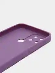 Фиолетовый чехол матовый Infinix Hot 20, 20i, 10 Play, 10s, 11 Play, 12 Play, 12i, Note 12, Smart 6+