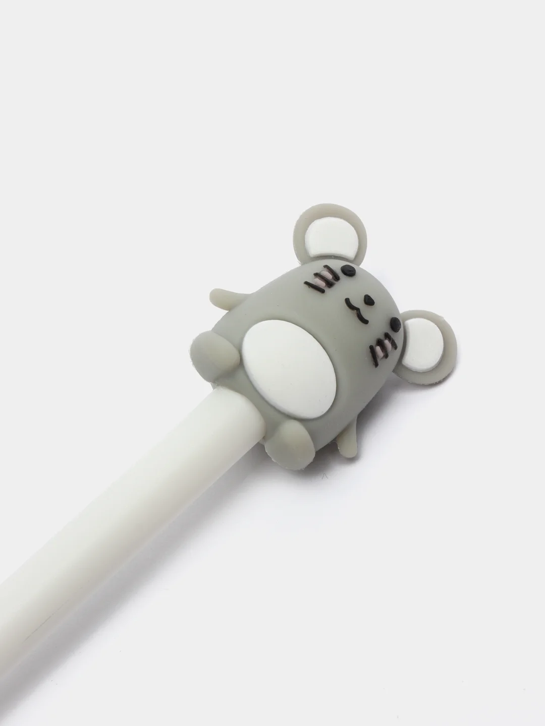 Белый ручка шариковая MESHU "Cute Mouse", синяя