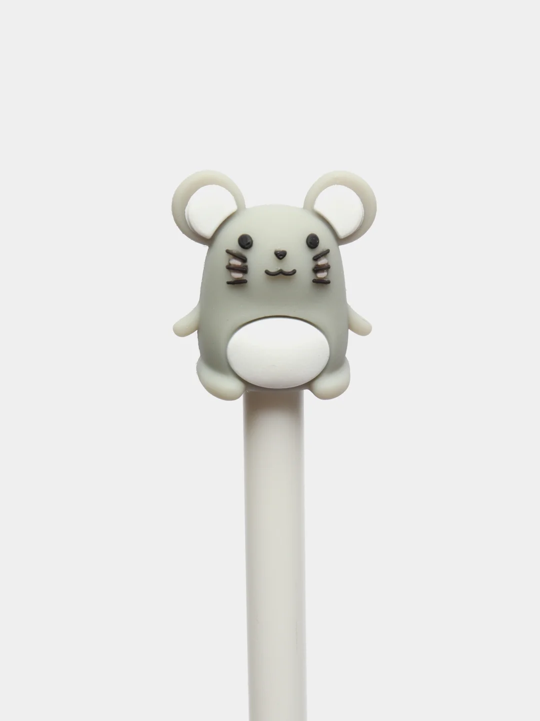 Белый ручка шариковая MESHU "Cute Mouse", синяя