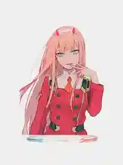 2D-фигурка акриловая по аниме "Милый во Франксе .Darling in the Franxx"