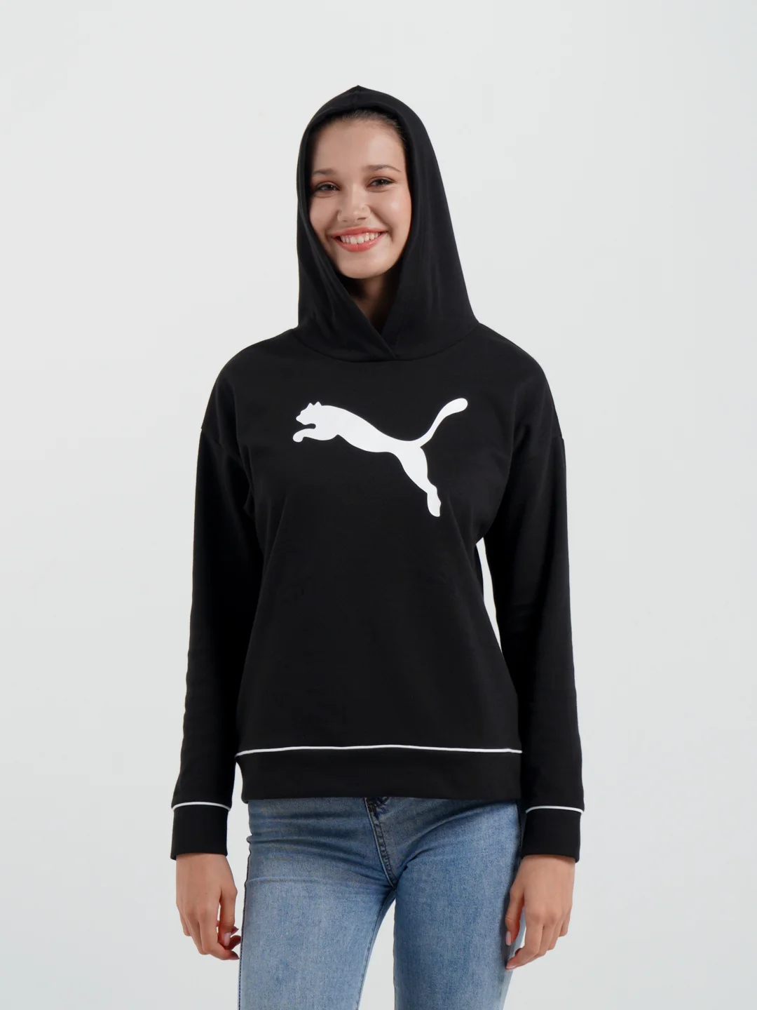 Толстовка женская Puma Modern Sports Hoodie свободного покроя