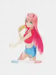 2D-фигурка по аниме "Милый во Франксе / Darling in the Franxx", акриловая
