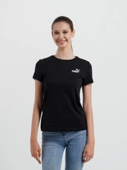 Футболка женская Puma ESS+ Embroidery, черная