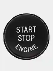 Черный кнопка start stop BMW / Накладка кнопки старт стоп бмв / кнопка / Кнопка bmw F10 Old model