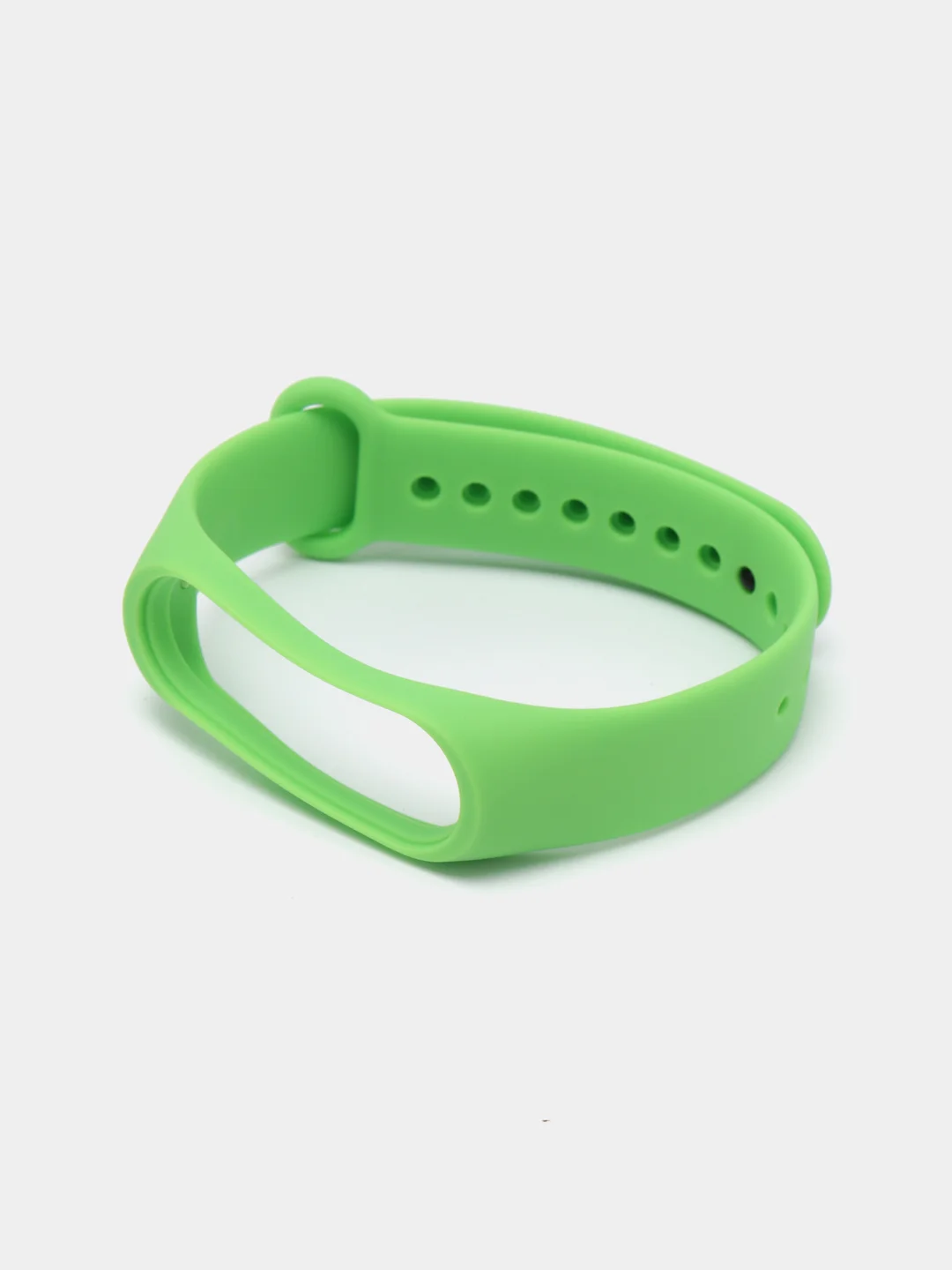 Салатовый силиконовый ремешок для Xiaomi Mi Band 3/4/5/6
