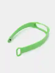 Салатовый силиконовый ремешок для Xiaomi Mi Band 3/4/5/6