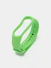 Салатовый силиконовый ремешок для Xiaomi Mi Band 3/4/5/6