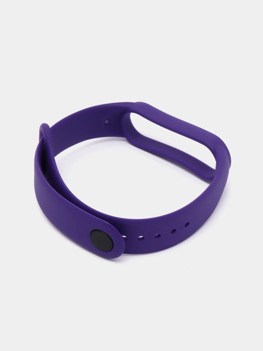 Фиолетовый силиконовый ремешок для Xiaomi Mi Band 3/4/5/6