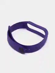Фиолетовый силиконовый ремешок для Xiaomi Mi Band 3/4/5/6