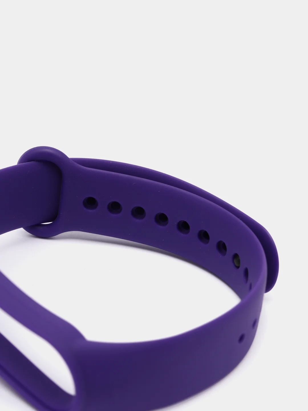 Фиолетовый силиконовый ремешок для Xiaomi Mi Band 3/4/5/6
