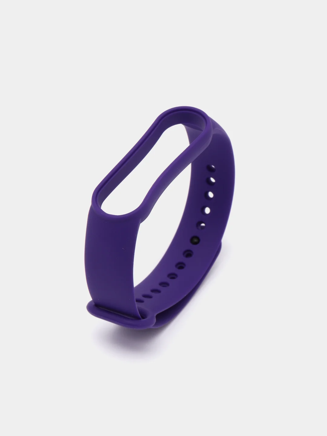 Фиолетовый силиконовый ремешок для Xiaomi Mi Band 3/4/5/6