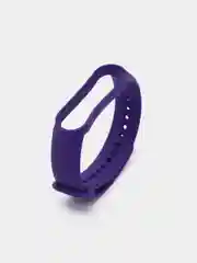Фиолетовый силиконовый ремешок для Xiaomi Mi Band 3/4/5/6
