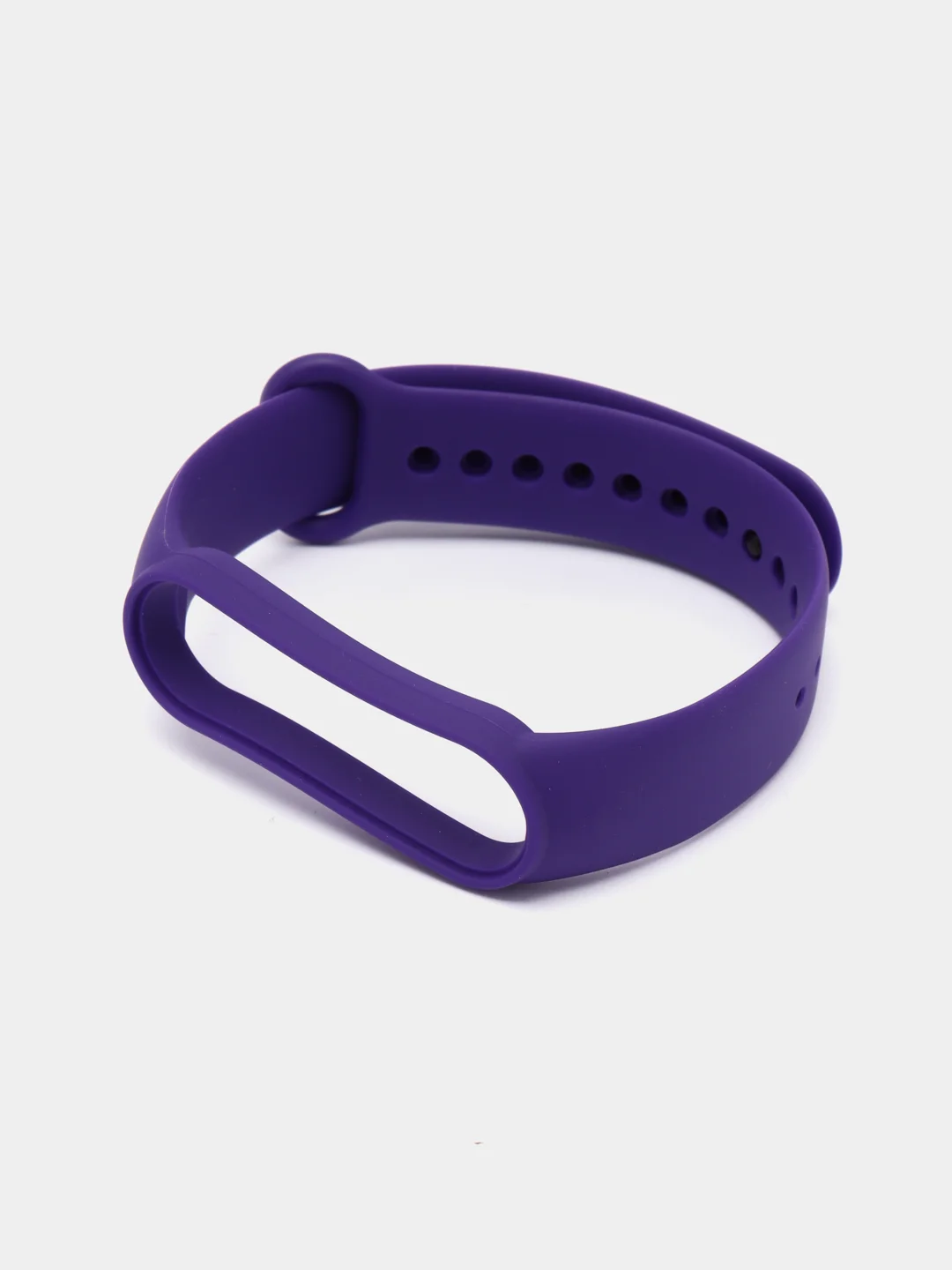 Фиолетовый силиконовый ремешок для Xiaomi Mi Band 3/4/5/6