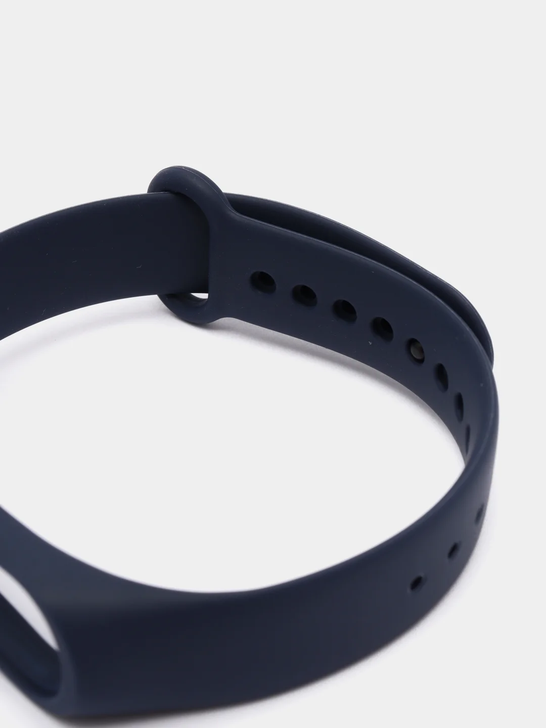 Темно-синий силиконовый ремешок для Xiaomi Mi Band 3/4/5/6