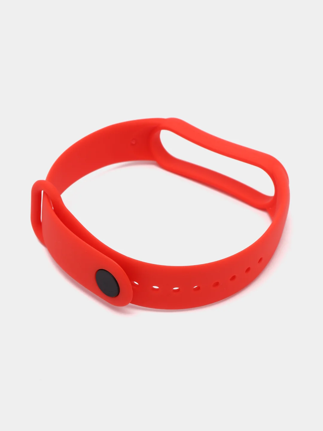 Красный силиконовый ремешок для Xiaomi Mi Band 3/4/5/6