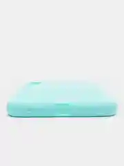 Бирюзовый чехол силиконовый с перфорацией для Айфон  iPhone 11 /11 Pro / 11 Pro Max / 12