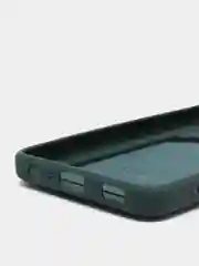 Зеленый чехол на Samsung Galaxy A22 M32 M22 A12 / M12 / A32 с карманом для карты и мягкой вставкой