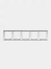 Рамка Schneider Electric AtlasDesign пятипостовая, белый, ATN000105