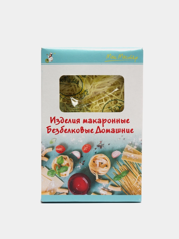 Макаронные изделия "МакМастер", макароны безбелковые вермишель домашняя, 300 гр