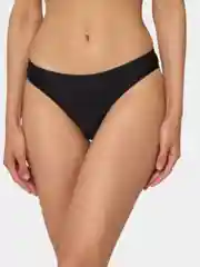 Черный трусики Braziliana, тонкие, бесшовные трусы женские