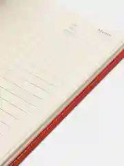 Оранжевый ежедневник рисунок "Олень", мягкая обложка, А5, блокнот 100 листов