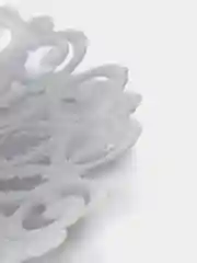Белый фруктовница трех ярусная "Мелодия"