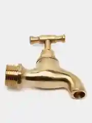 Кран водоразборный латунный 1/2", ручка вентиль
