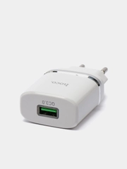 Сетевое зарядное устройство Hoco C12Q 18 W, быстрая зарядка, Quick Charge 3.0