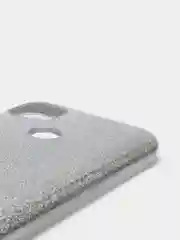 Серебряный чехол для Xiaomi Redmi 9C силиконовый