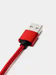 Алый магнитный кабель для зарядки Micro USB, Type C, Lightning