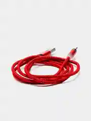 Алый магнитный кабель для зарядки Micro USB, Type C, Lightning