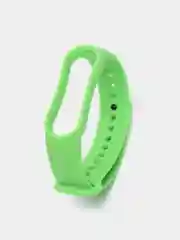 Салатовый силиконовый ремешок Xiaomi Mi Band 5, Band 6