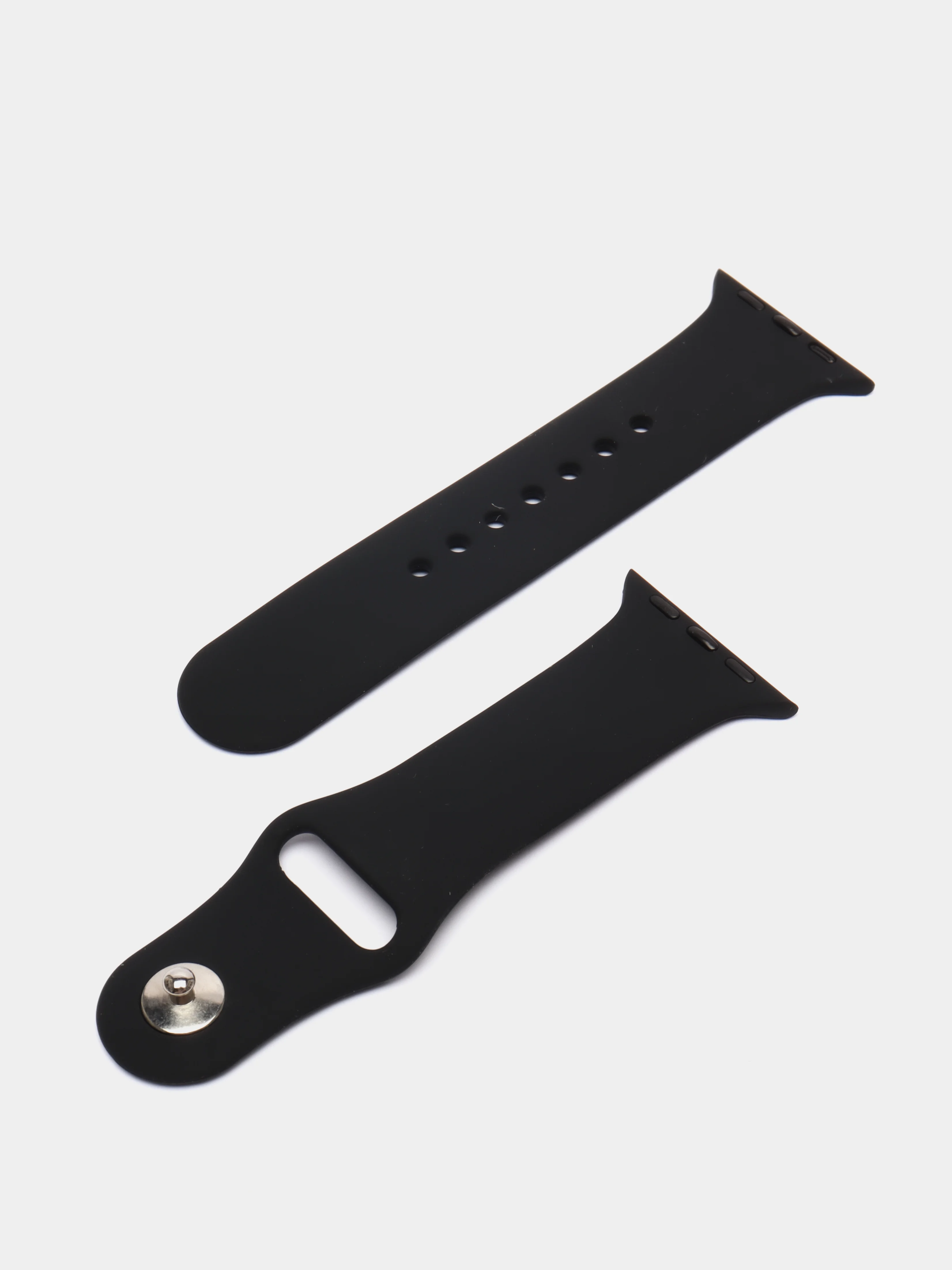Черный ремешок, бампер и стекло Apple Watch Classic 38 40 42 44 mm Series 1, 2, 3, 4, 5, 6, SE