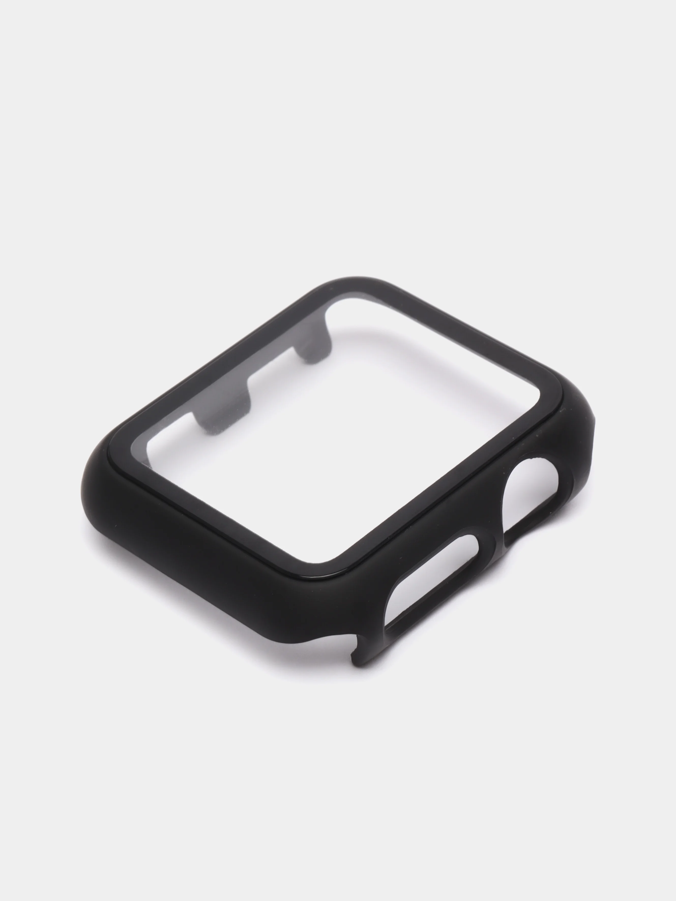 Черный ремешок, бампер и стекло Apple Watch Classic 38 40 42 44 mm Series 1, 2, 3, 4, 5, 6, SE
