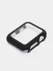 Черный ремешок, бампер и стекло Apple Watch Classic 38 40 42 44 mm Series 1, 2, 3, 4, 5, 6, SE