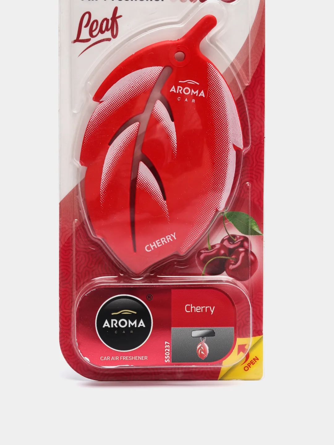 Ароматизатор воздуха Aroma Car Leaf 3D, Cherry