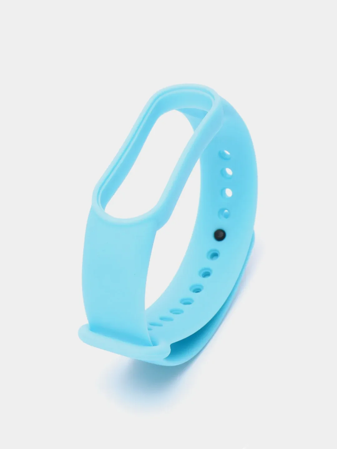 Голубой силиконовый ремешок Xiaomi Mi Band 5, Band 6