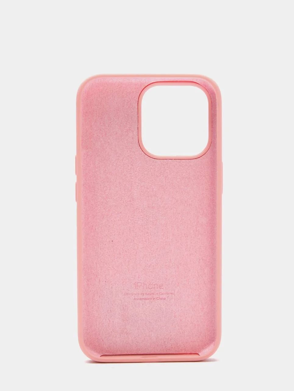 Лайм чехол Silicone Case для iPhone 13 Pro Max с закрытым низом