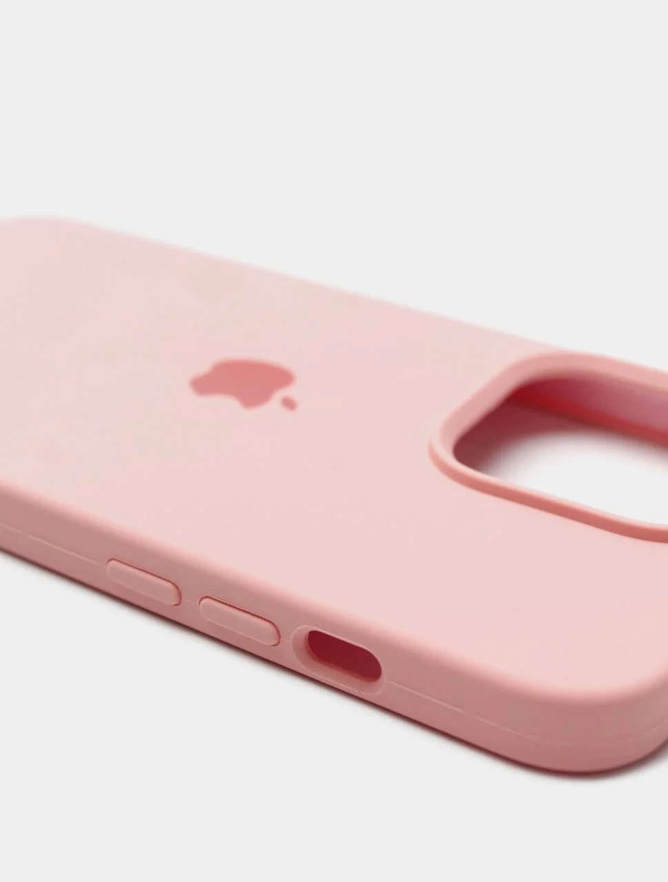 Лайм чехол Silicone Case для iPhone 13 Pro Max с закрытым низом