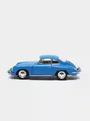Синий металлическая машина 1:32 Porsche 356 B Carrera 2 KT5398D