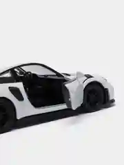 Белый металлическая машинка 1:36 Porsche 911 GT2 RS KT5408D