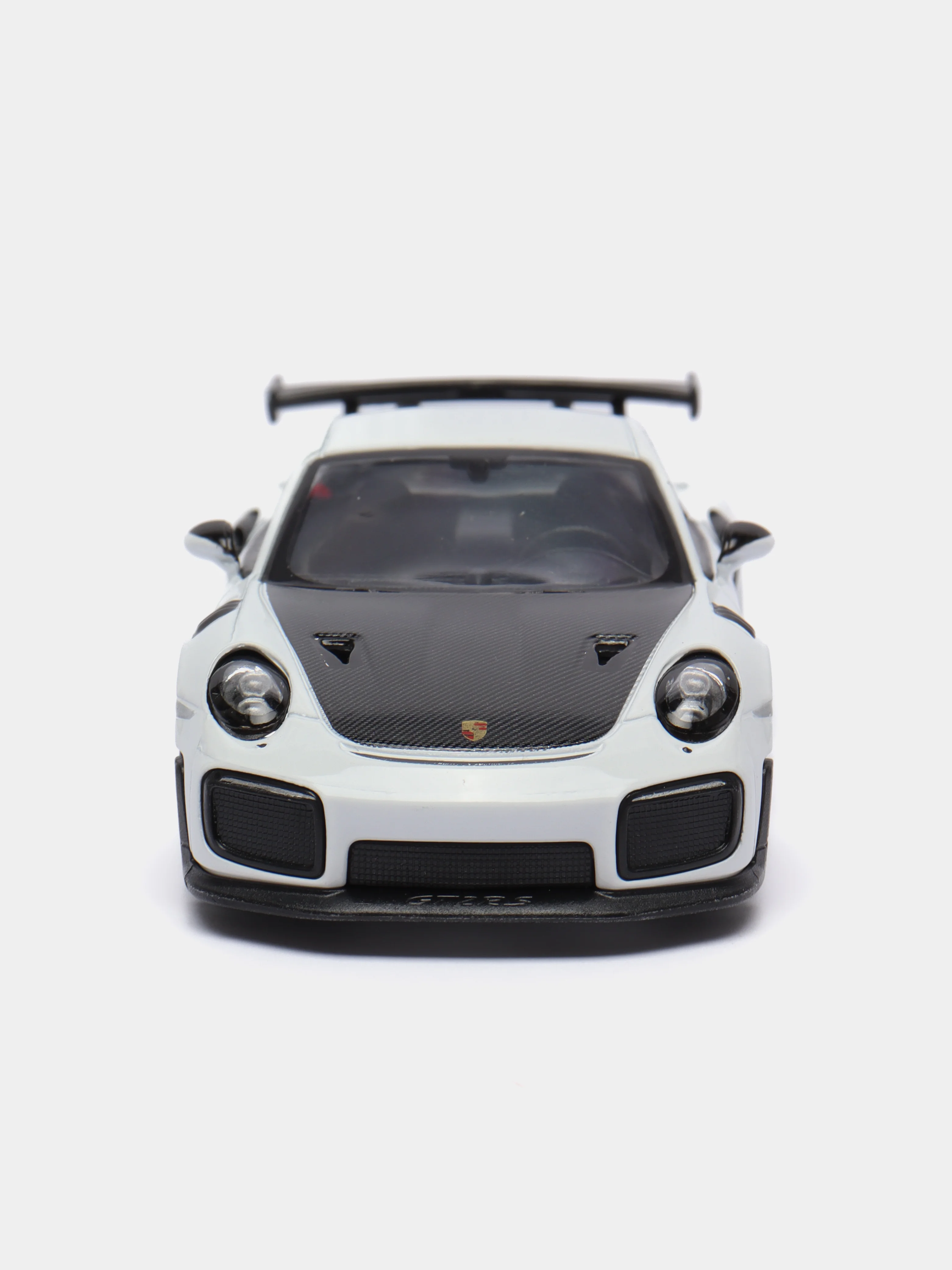 Белый металлическая машинка 1:36 Porsche 911 GT2 RS KT5408D