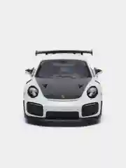 Белый металлическая машинка 1:36 Porsche 911 GT2 RS KT5408D