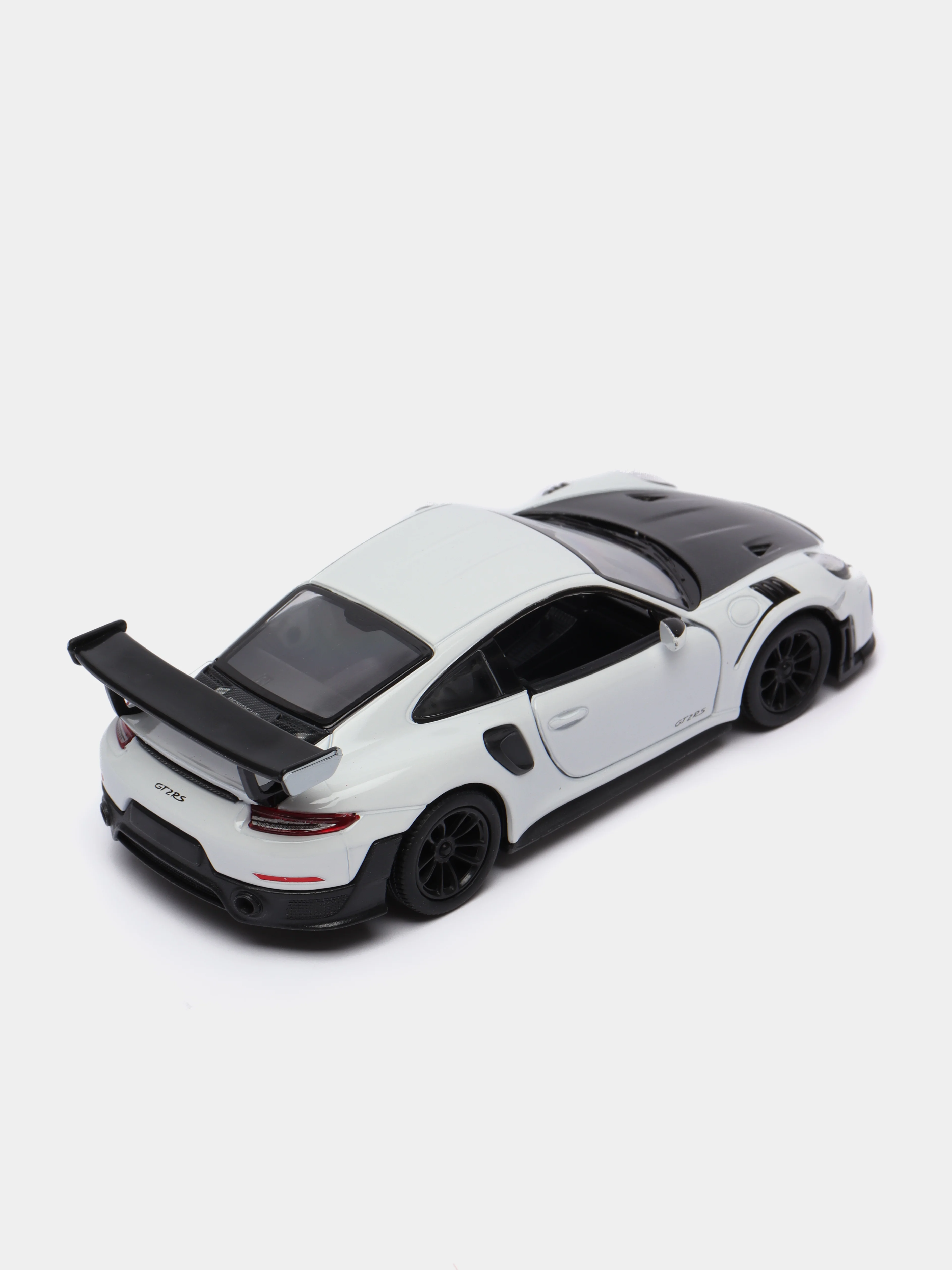 Белый металлическая машинка 1:36 Porsche 911 GT2 RS KT5408D