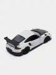 Белый металлическая машинка 1:36 Porsche 911 GT2 RS KT5408D